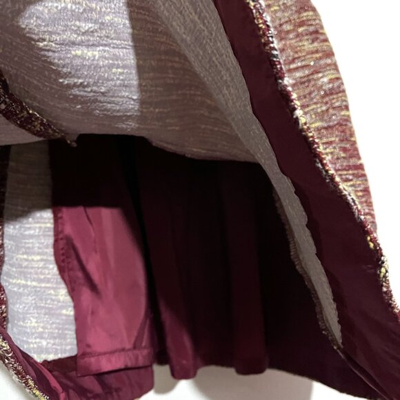 J. Crew Mixed Tweed Metallic Boucle Fit and Flare Dress - Picture 14 of 14